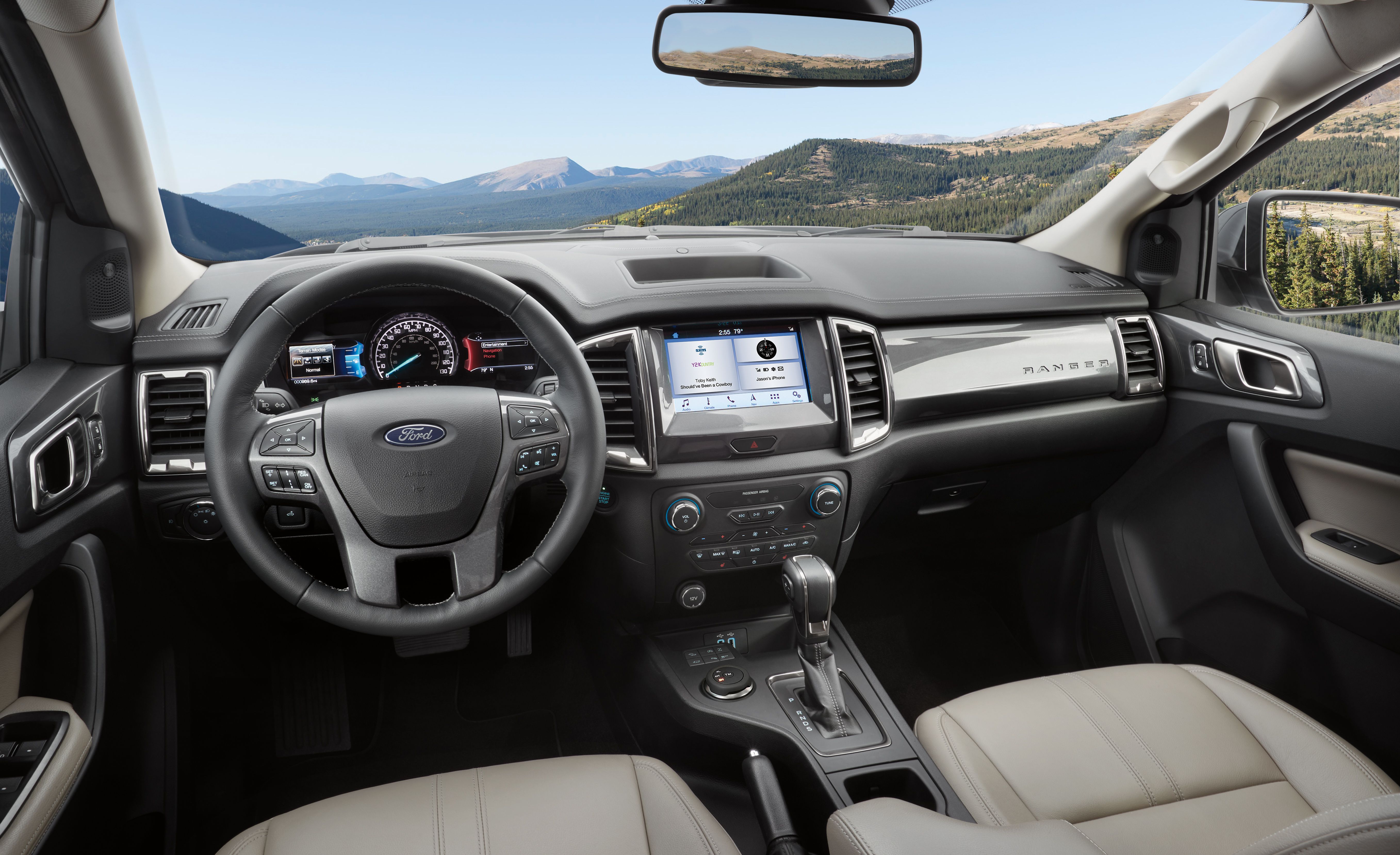 2019 Ford Ranger Interior Cockpit Wallpapers #23 of 27