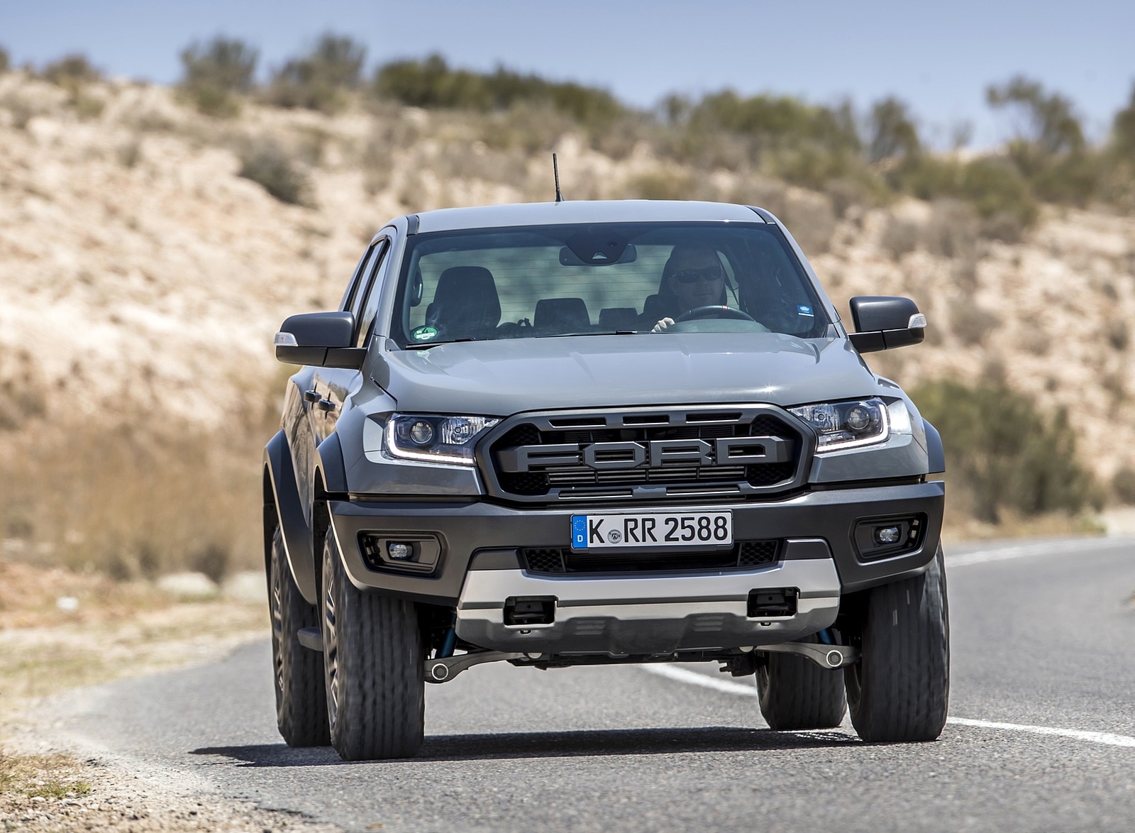 2019 Ford Ranger Raptor (Color: Conquer Grey) Front Wallpapers #16 of 192