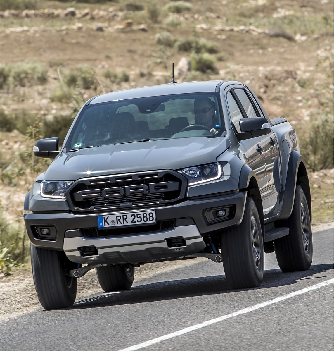 2019 Ford Ranger Raptor (Color: Conquer Grey) Front Wallpapers #18 of 192