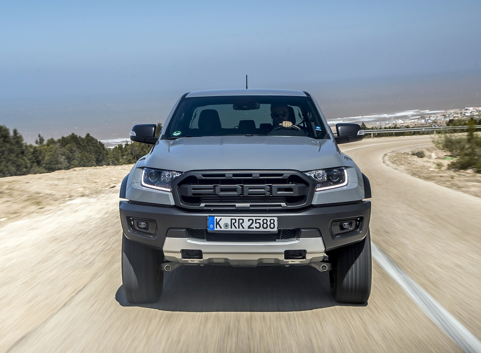 2019 Ford Ranger Raptor (Color: Conquer Grey) Front Wallpapers (7)