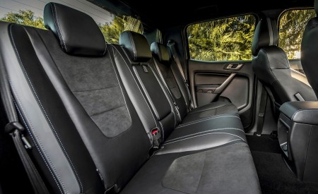 2019 Ford Ranger Raptor (Color: Conquer Grey) Interior Rear Seats Wallpapers 450x275 (74)