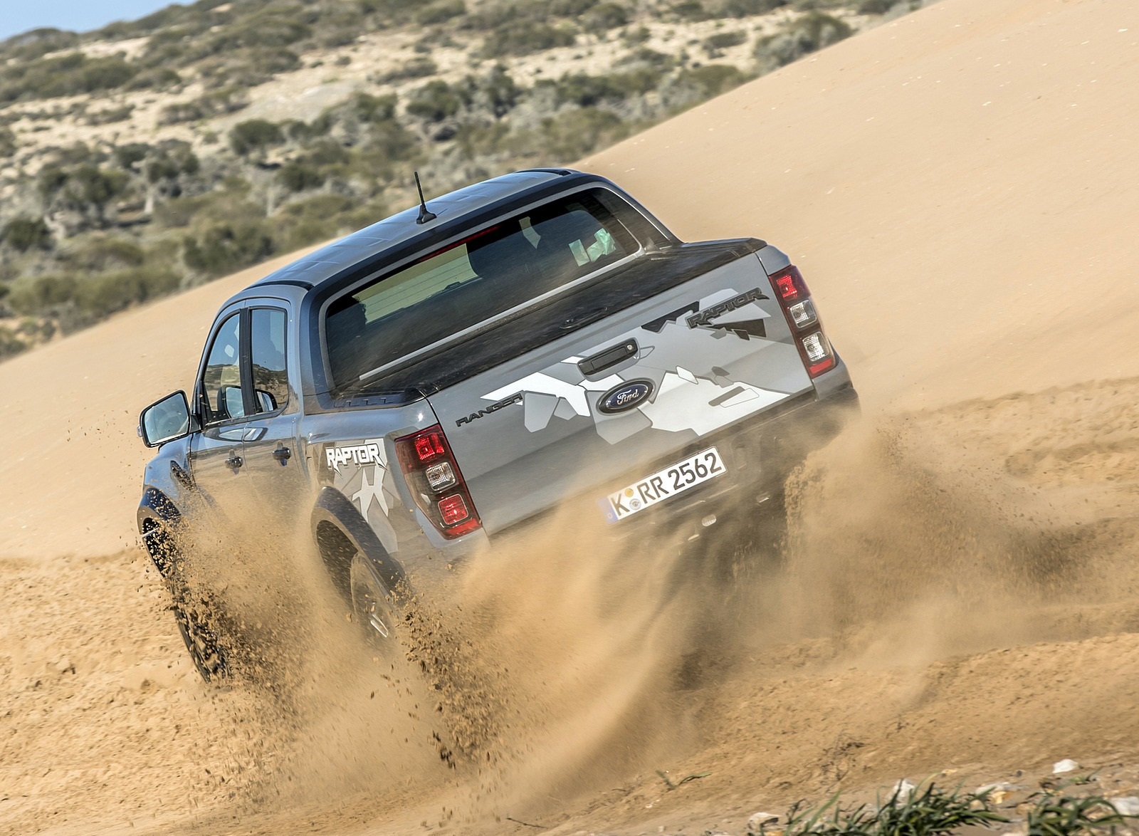 2019 Ford Ranger Raptor (Color: Conquer Grey) Off-Road Wallpapers #45 of 192
