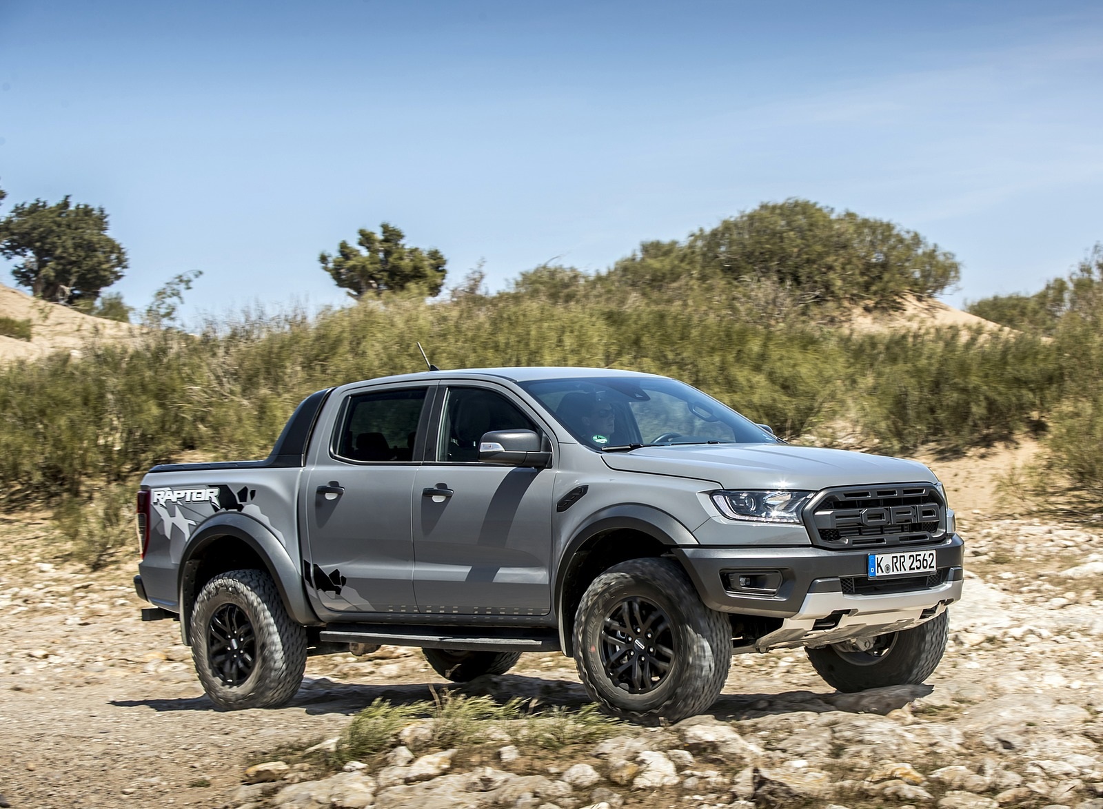 2019 Ford Ranger Raptor (Color: Conquer Grey) Off-Road Wallpapers #28 of 192