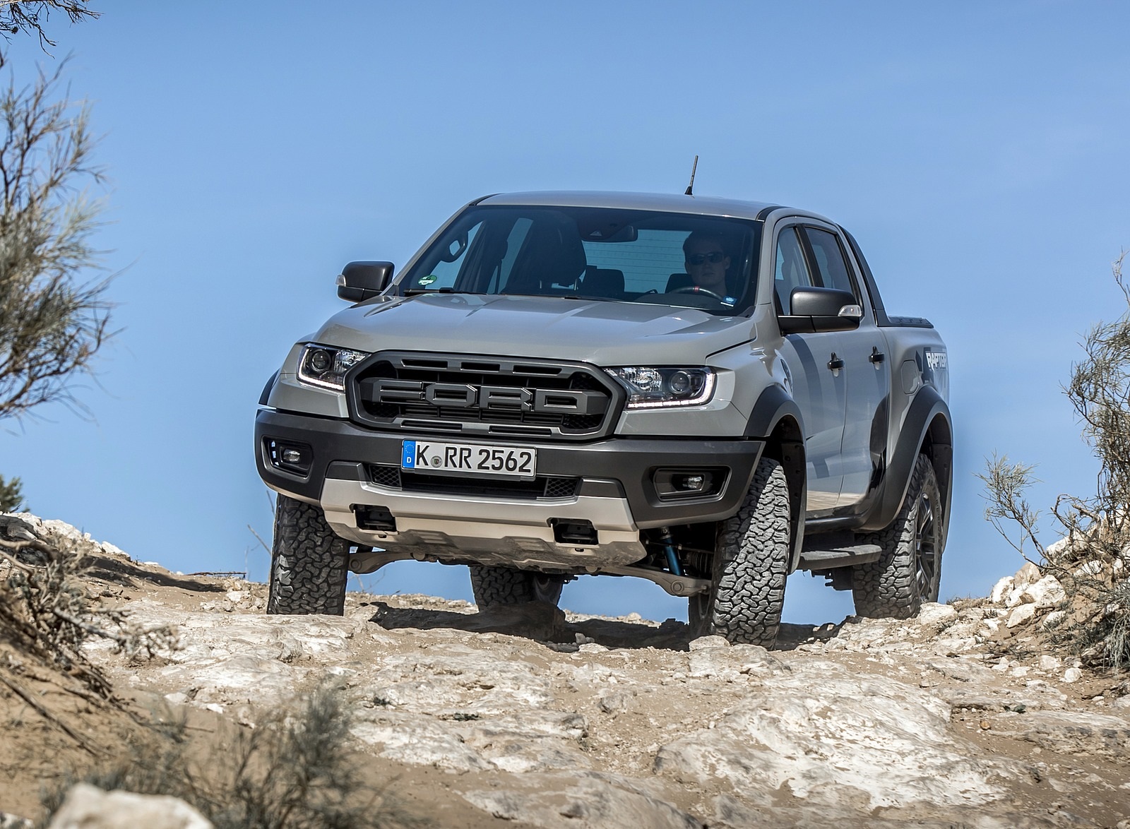 2019 Ford Ranger Raptor (Color: Conquer Grey) Off-Road Wallpapers #27 of 192