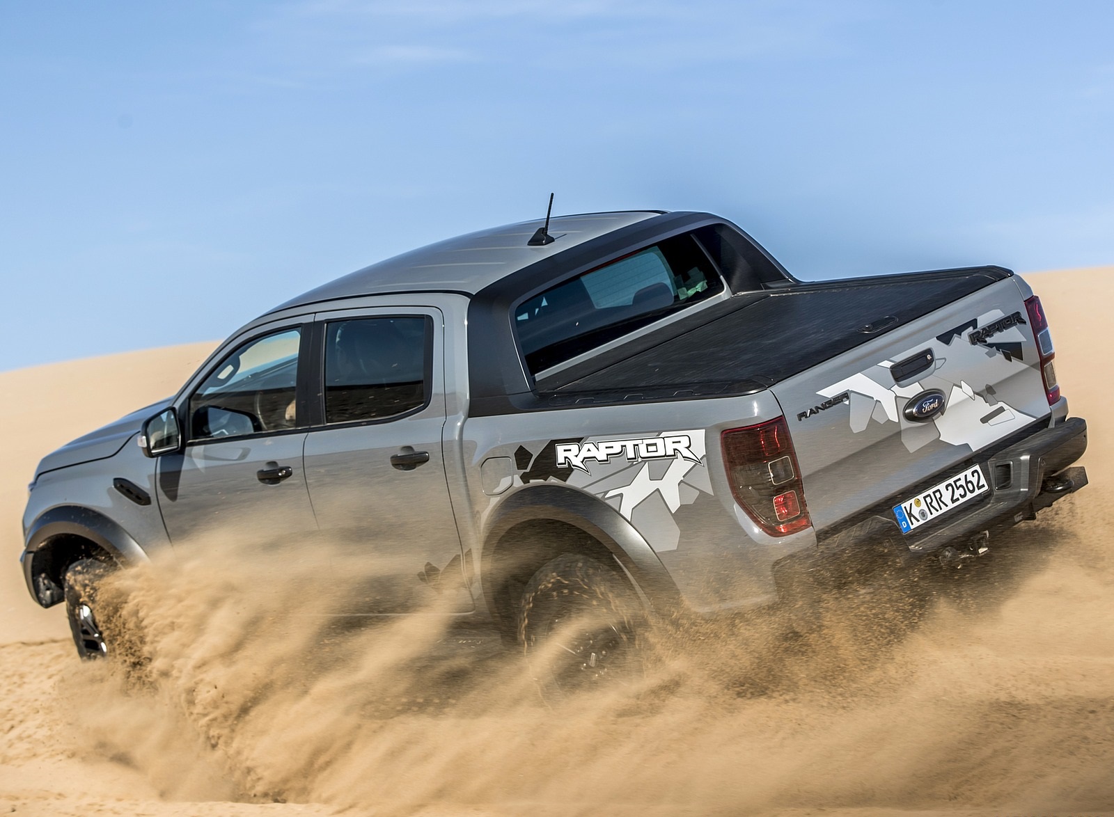 2019 Ford Ranger Raptor (Color: Conquer Grey) Off-Road Wallpapers #35 of 192
