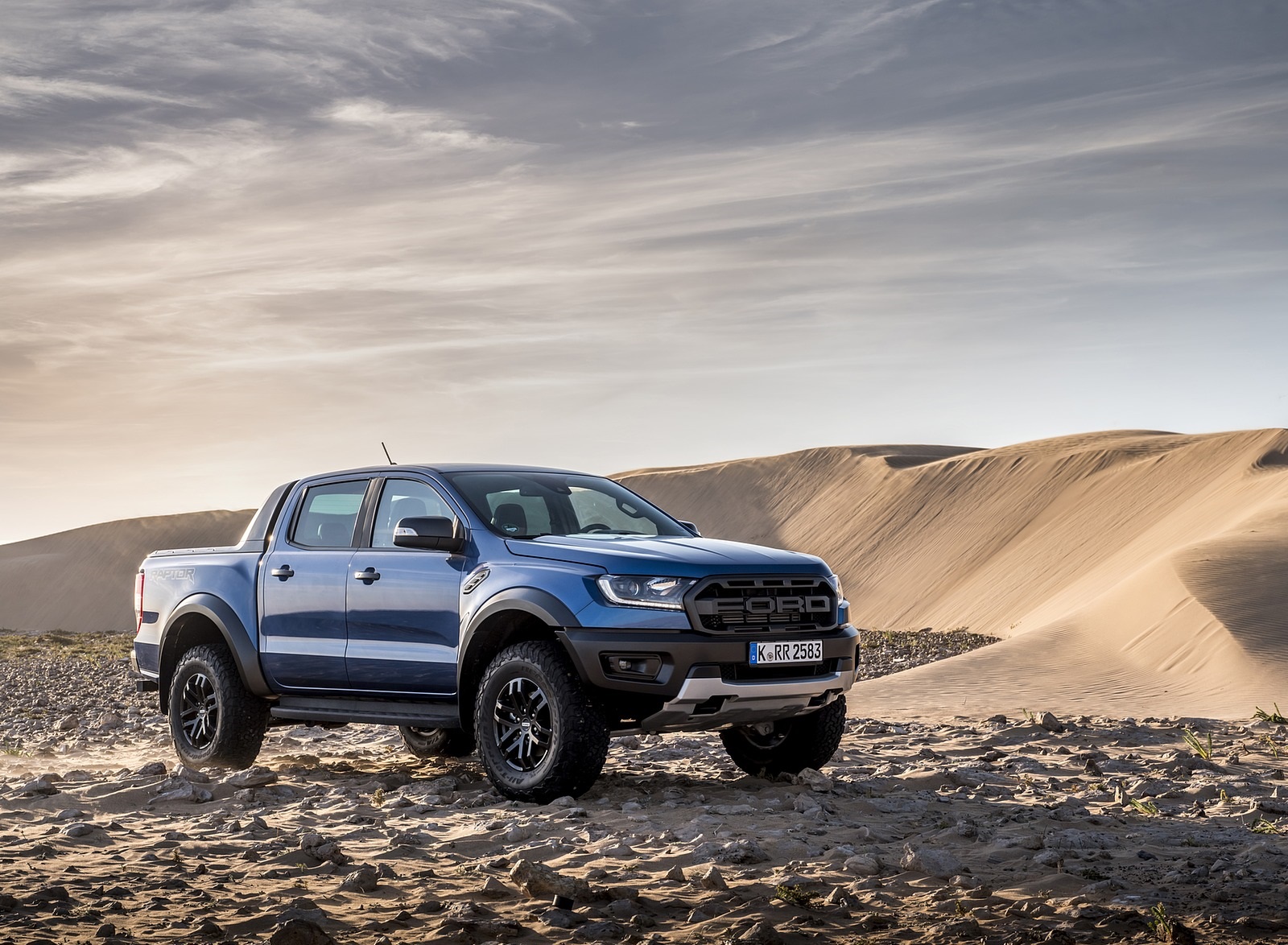 2019 Ford Ranger Raptor (Color: Performance Blue) Front Three-Quarter Wallpapers #133 of 192