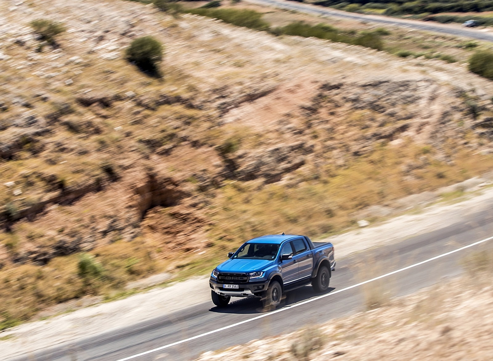 2019 Ford Ranger Raptor (Color: Performance Blue) Front Three-Quarter Wallpapers #90 of 192