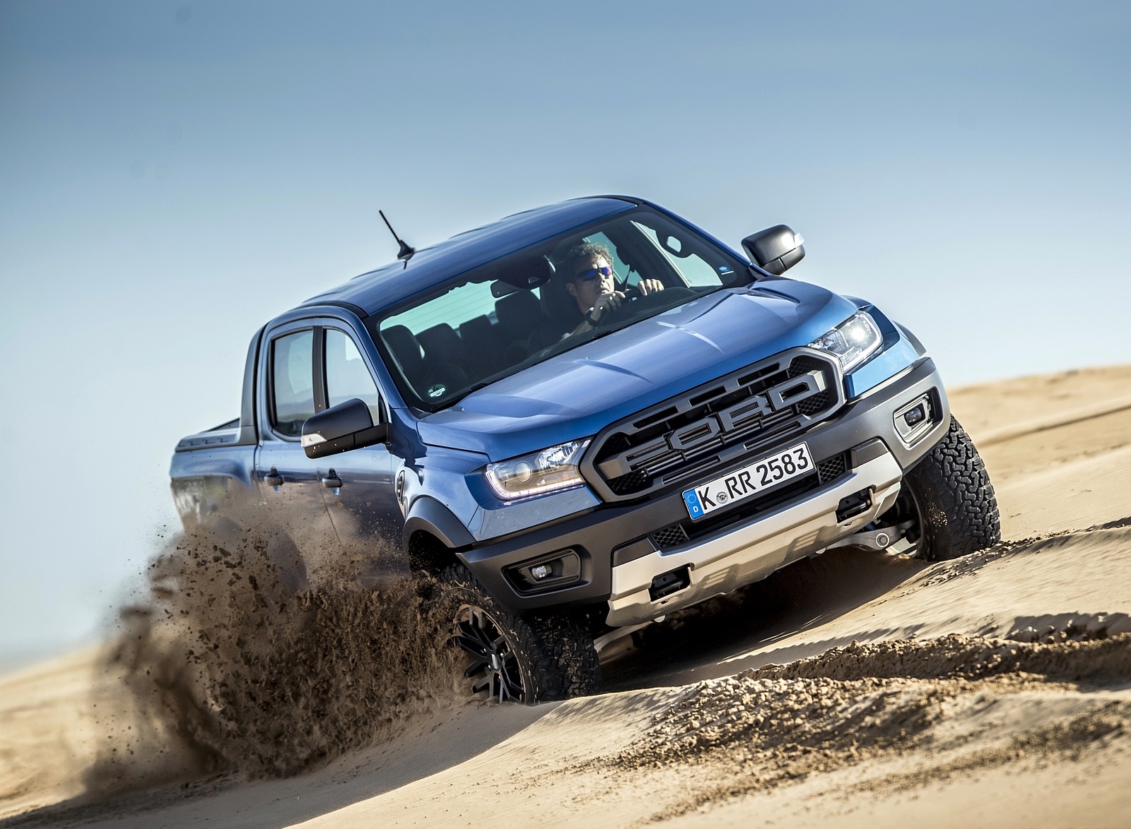 2019 Ford Ranger Raptor (Color: Performance Blue) Off-Road Wallpapers #121 of 192