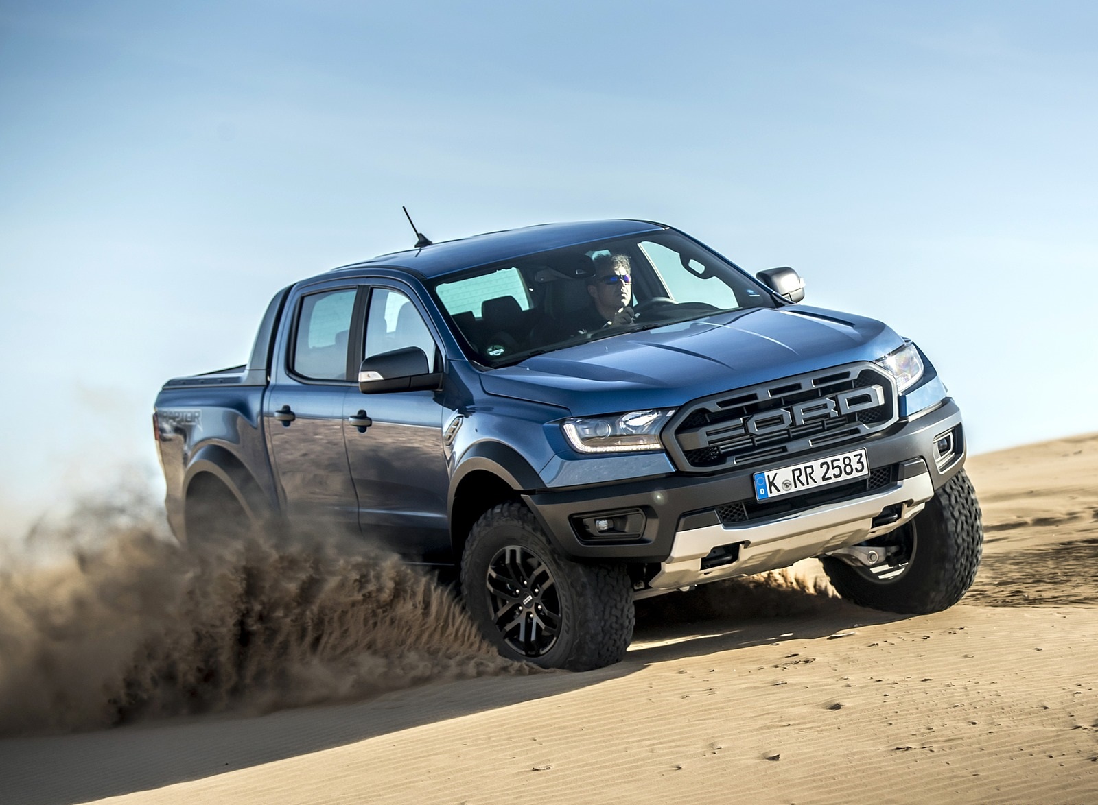 2019 Ford Ranger Raptor (Color: Performance Blue) Off-Road Wallpapers #124 of 192