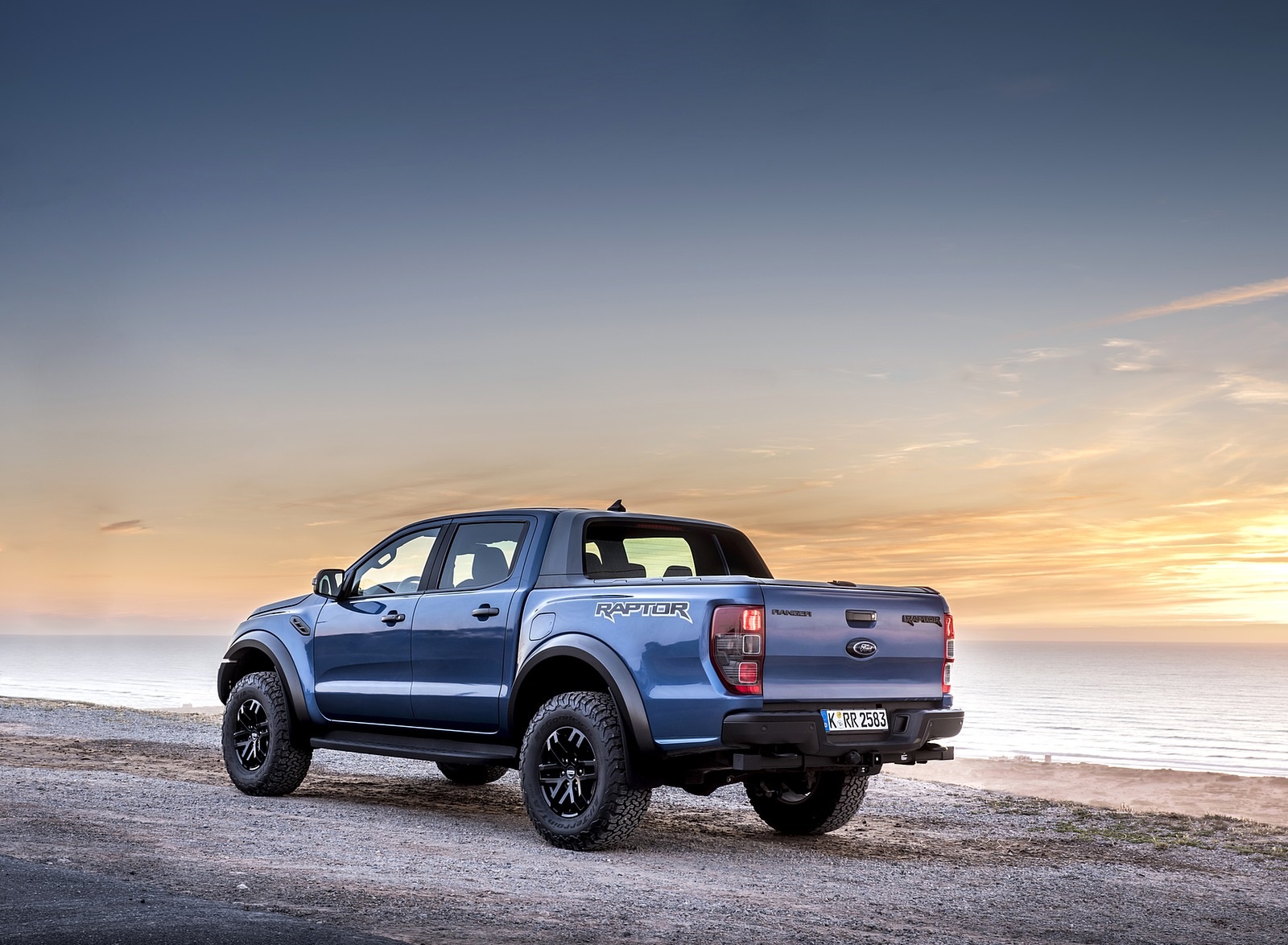 2019 Ford Ranger Raptor (Color: Performance Blue) Rear Three-Quarter Wallpapers #136 of 192