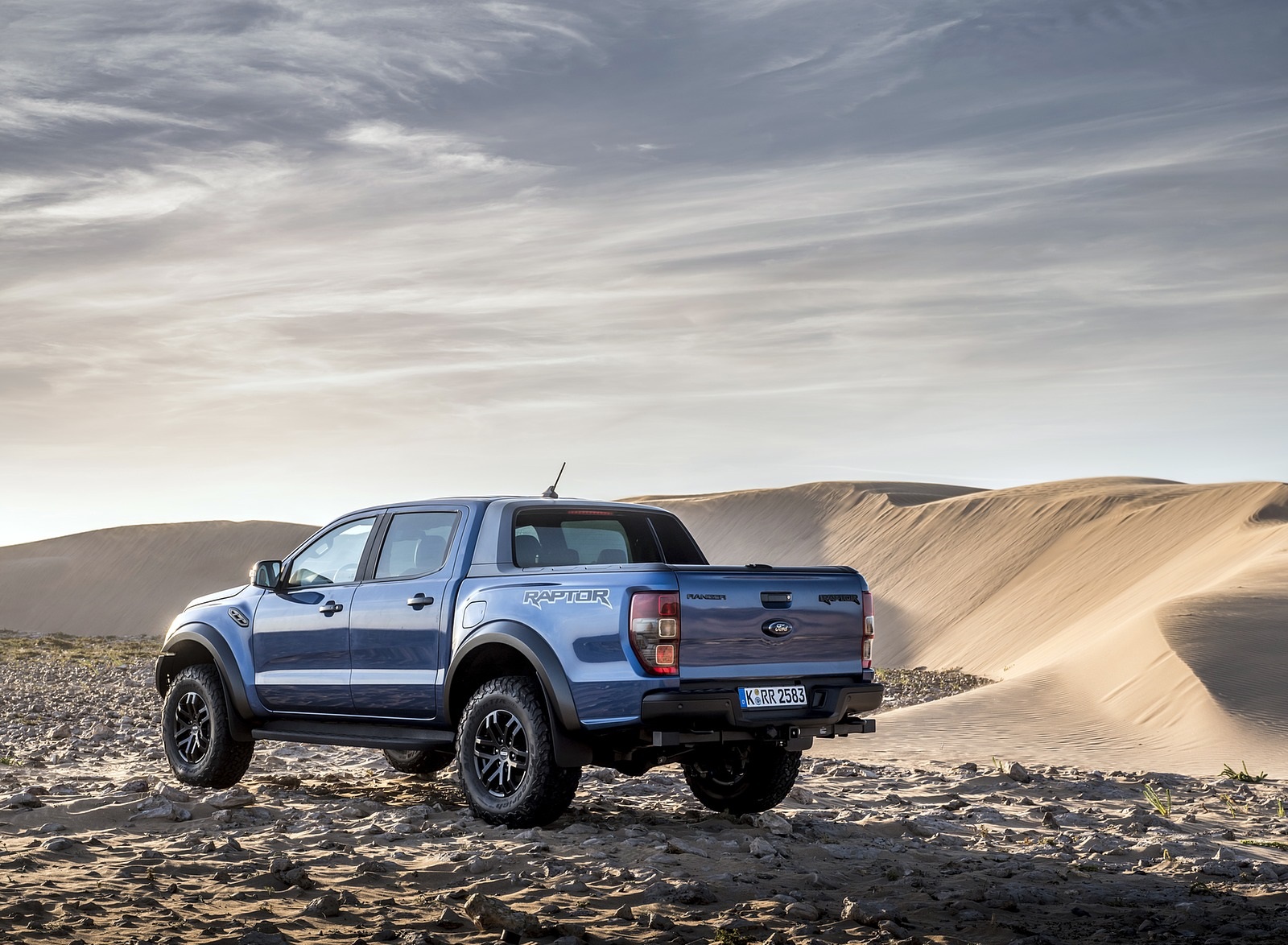 2019 Ford Ranger Raptor (Color: Performance Blue) Rear Three-Quarter Wallpapers #137 of 192