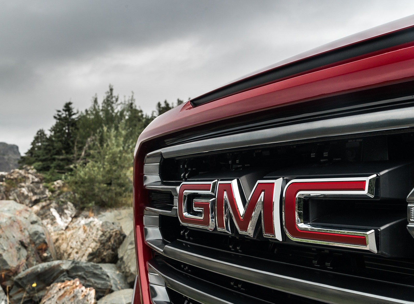2019 GMC Sierra AT4 Grill Wallpapers #12 of 36
