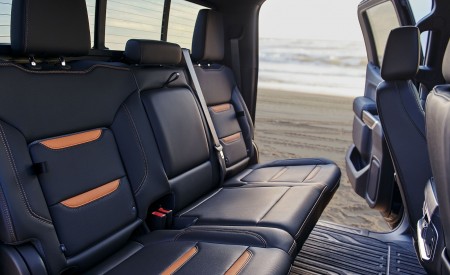2019 GMC Sierra AT4 Interior Rear Seats Wallpapers 450x275 (28)