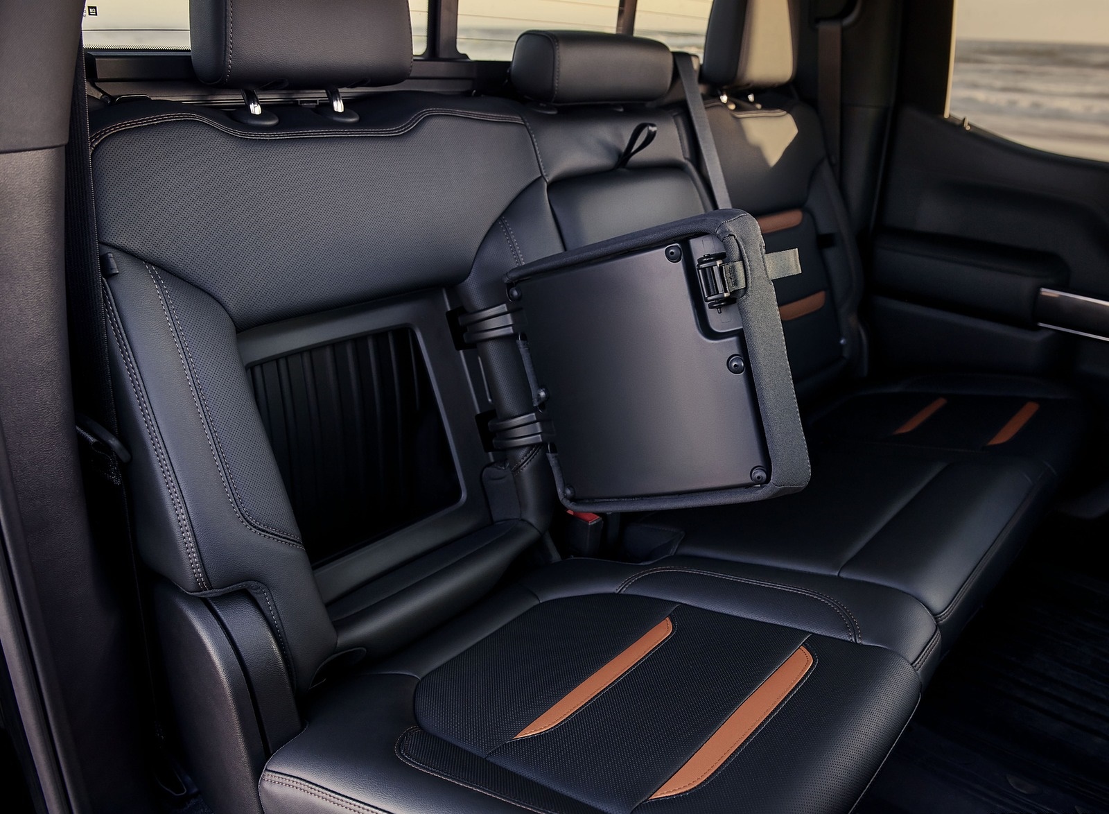 2019 GMC Sierra AT4 Interior Rear Seats Wallpapers #27 of 36