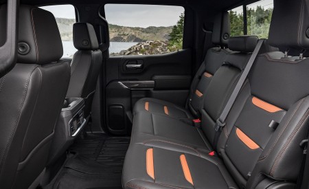 2019 GMC Sierra AT4 Interior Rear Seats Wallpapers 450x275 (17)