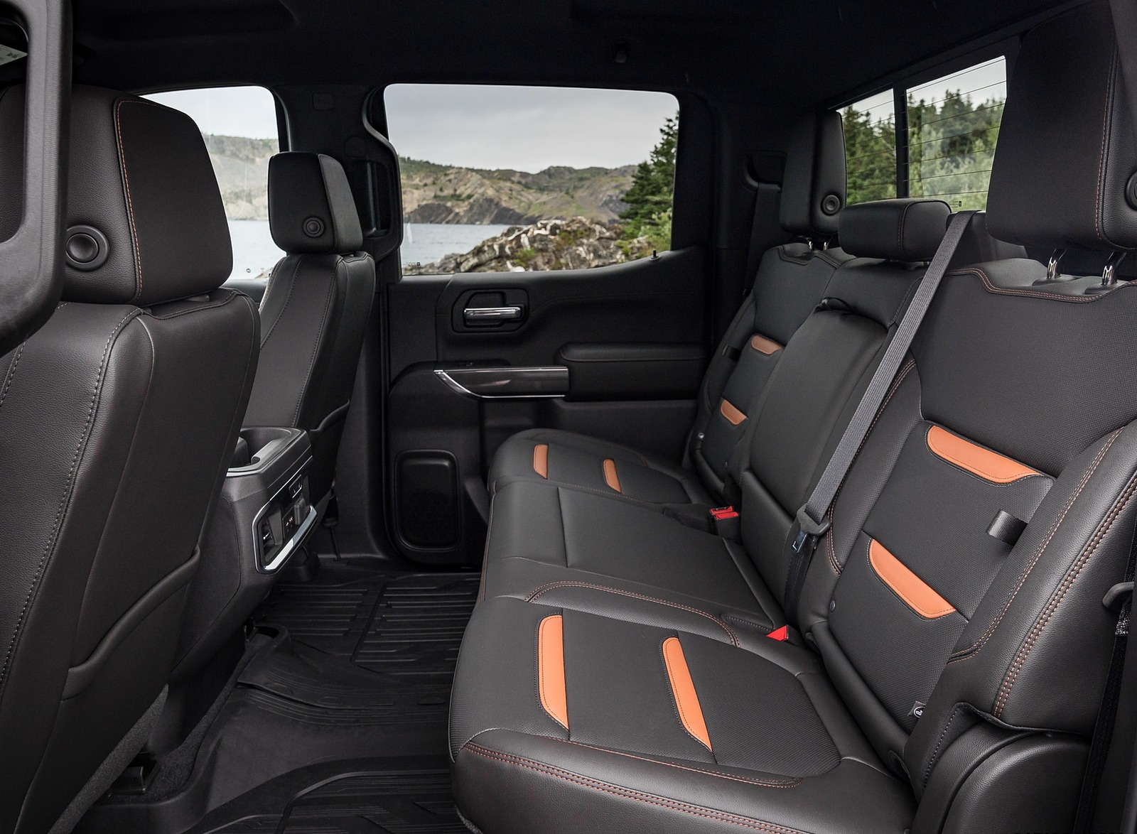 2019 GMC Sierra AT4 Interior Rear Seats Wallpapers #17 of 36