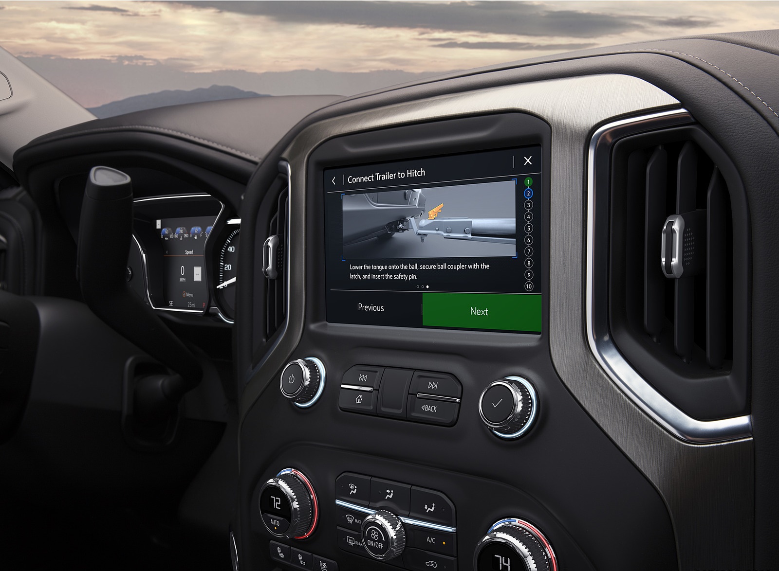 2019 GMC Sierra Denali Central Console Wallpapers #40 of 42
