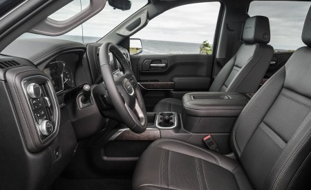 2019 GMC Sierra Denali Interior Front Seats Wallpapers 450x275 (29)