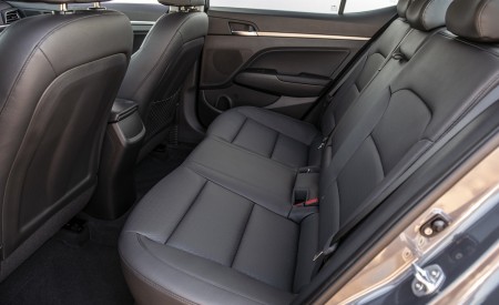2019 Hyundai Elantra Interior Rear Seats Wallpapers 450x275 (21)