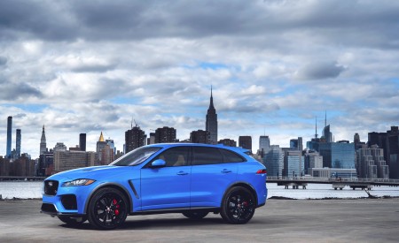 2019 Jaguar F-PACE SVR Side Wallpapers 450x275 (57)