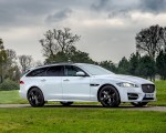 2019 Jaguar XF Sportbrake 20d AWD R-Sport Front Three-Quarter Wallpapers 150x120