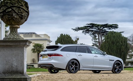 2019 Jaguar XF Sportbrake 20d AWD R-Sport Rear Three-Quarter Wallpapers 450x275 (32)