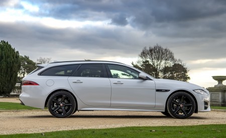 2019 Jaguar XF Sportbrake 20d AWD R-Sport Side Wallpapers 450x275 (10)