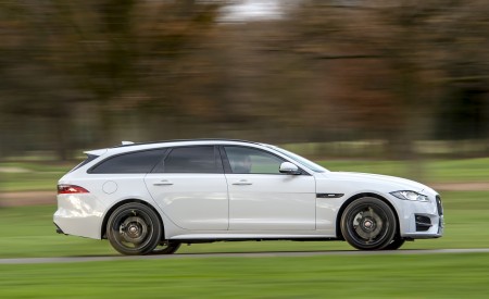 2019 Jaguar XF Sportbrake 20d AWD R-Sport Side Wallpapers 450x275 (3)