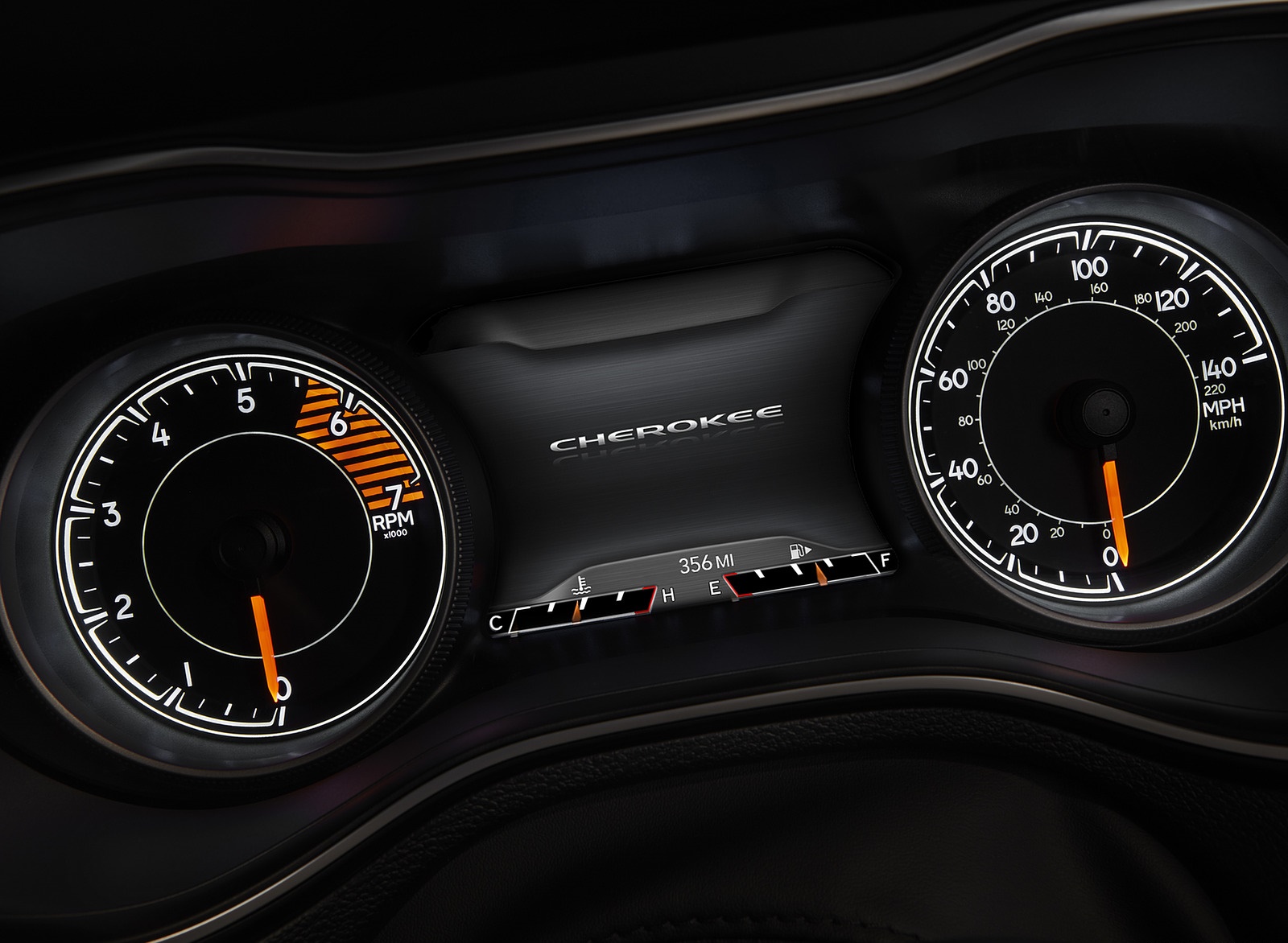 2019 Jeep Cherokee Limited Instrument Cluster Wallpapers #69 of 75