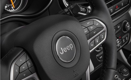2019 Jeep Cherokee Limited Interior Steering Wheel Wallpapers 450x275 (65)