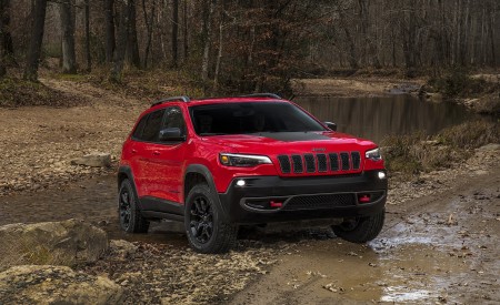 2019 Jeep Cherokee Trailhawk Front Wallpapers 450x275 (38)