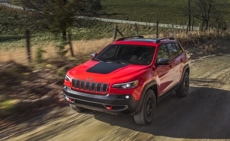 2019 Jeep Cherokee Trailhawk Front Wallpapers 450x275 (3)