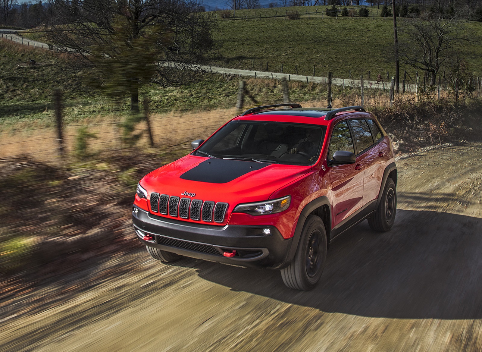 2019 Jeep Cherokee Trailhawk Front Wallpapers (3)