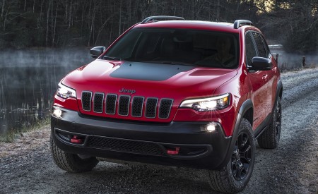 2019 Jeep Cherokee Trailhawk Front Wallpapers 450x275 (8)