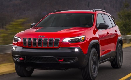 2019 Jeep Cherokee Trailhawk Front Wallpapers 450x275 (4)