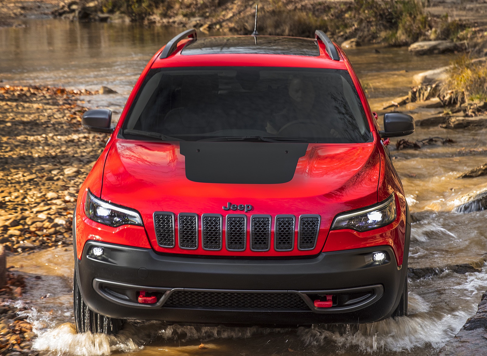 2019 Jeep Cherokee Trailhawk Front Wallpapers #15 of 75