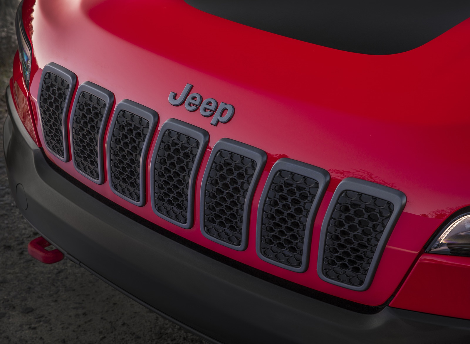 2019 Jeep Cherokee Trailhawk Grill Wallpapers #36 of 75