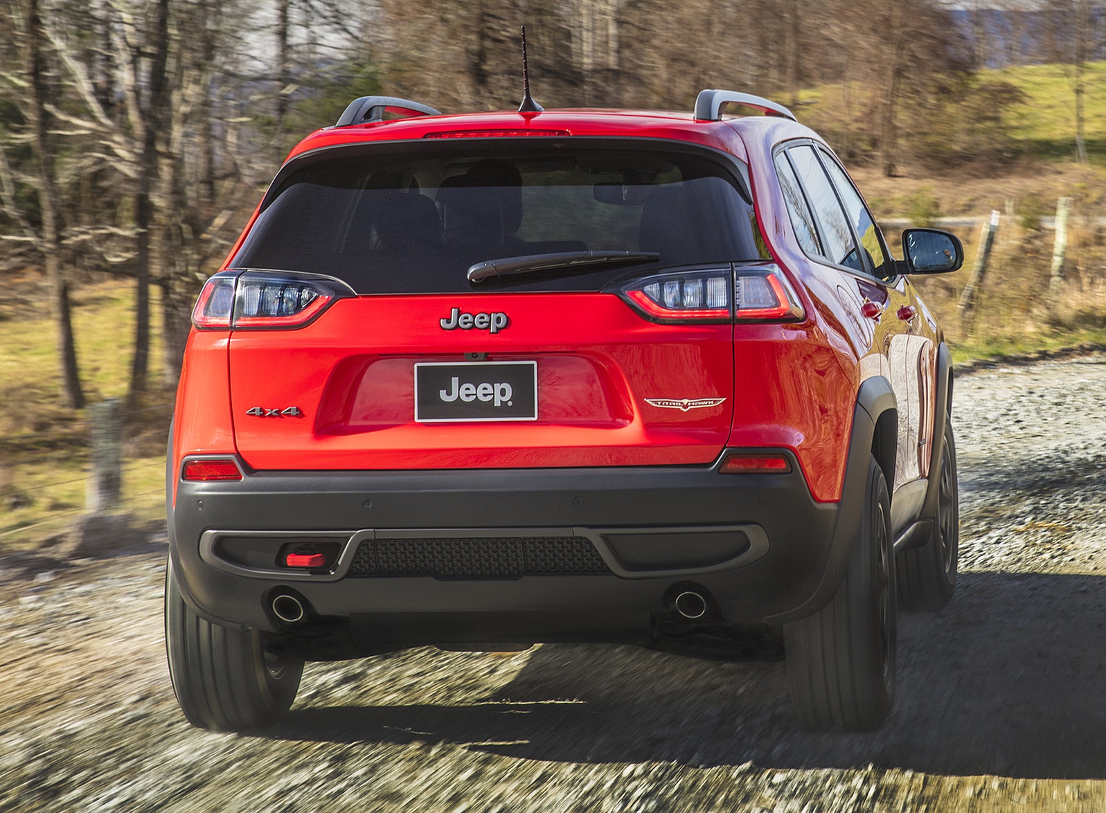 2019 Jeep Cherokee Trailhawk Rear Wallpapers #16 of 75