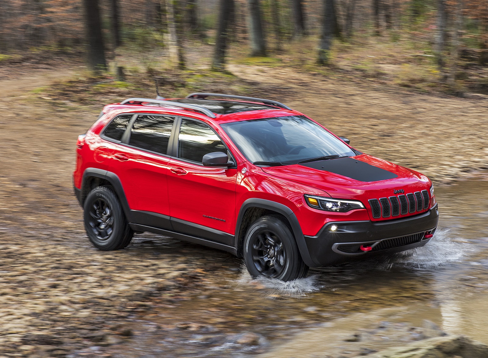 2019 Jeep Cherokee Trailhawk Side Wallpapers #28 of 75