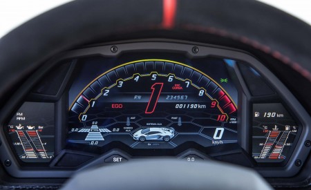 2019 Lamborghini Aventador SVJ Digital Instrument Cluster Wallpapers 450x275 (89)