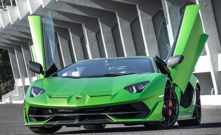 2019 Lamborghini Aventador SVJ Doors Up Detail Wallpapers 450x275 (150)