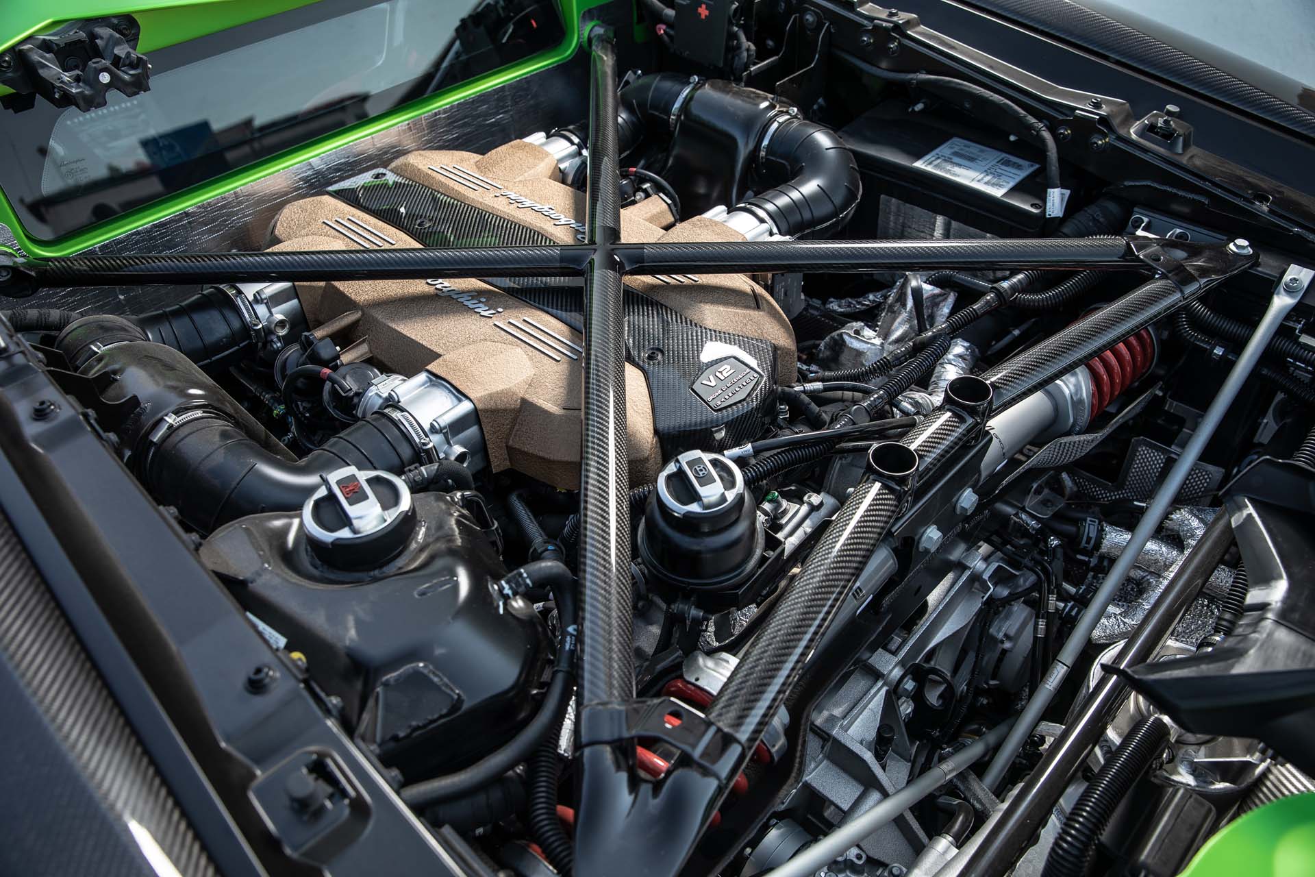 2019 Lamborghini Aventador SVJ Engine Wallpapers #78 of 241