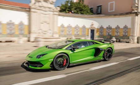 2019 Lamborghini Aventador SVJ Front Three-Quarter Wallpapers 450x275 (57)