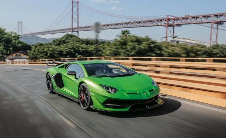 2019 Lamborghini Aventador SVJ Front Three-Quarter Wallpapers 450x275 (58)