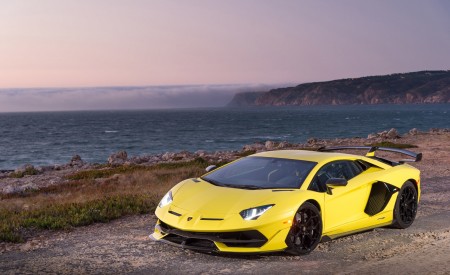 2019 Lamborghini Aventador SVJ Front Three-Quarter Wallpapers 450x275 (213)