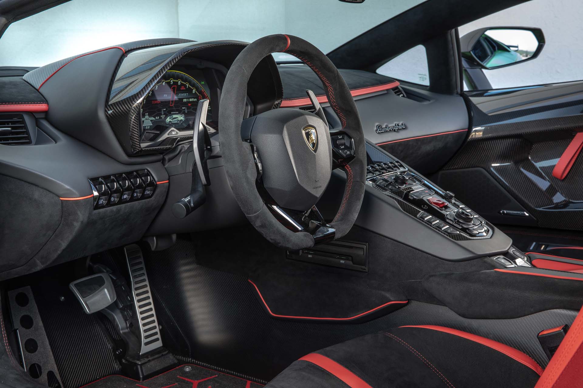 2019 Lamborghini Aventador SVJ Interior Wallpapers #88 of 241