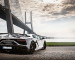 2019 Lamborghini Aventador SVJ Rear Three-Quarter Wallpapers 150x120