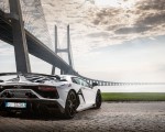 2019 Lamborghini Aventador SVJ Rear Three-Quarter Wallpapers 150x120