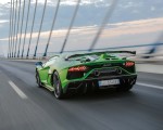 2019 Lamborghini Aventador SVJ Rear Three-Quarter Wallpapers 150x120