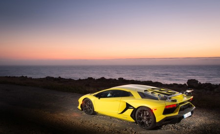 2019 Lamborghini Aventador SVJ Rear Three-Quarter Wallpapers 450x275 (217)